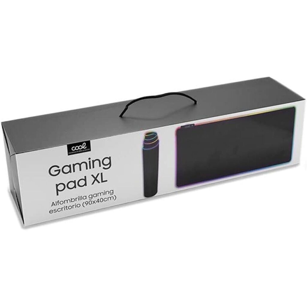 Gaming Mouse Pad με φωτισμό LED Cool 10612691 Μαύρο