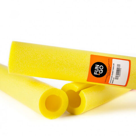 Προστατευτικό Fun&Go Αφρός Σωληνωτό Κίτρινο πολυαιθυλένιο Ø 92 mm x 2 m