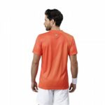 Ανδρική Μπλούζα με Κοντό Μανίκι Drop Shot Airam JMD Πορτοκαλί