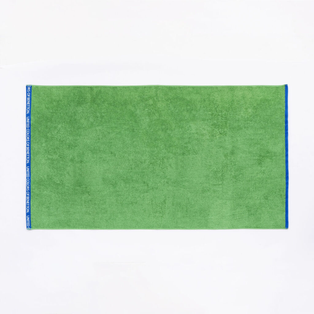 Πετσέτα θαλάσσης Benetton RAINBOW BE Πράσινο 90 x 160 cm (OEKO-TEX)