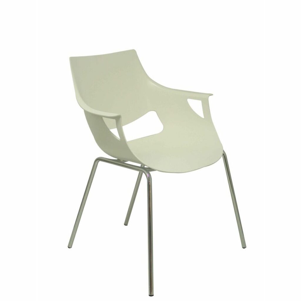 Καρέκλα υποδοχής Torrenueva P&C 1 Λευκό (3 uds)