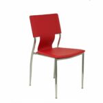 Καρέκλα υποδοχής Reolid P&C 4219RJ Κόκκινο (4 uds)