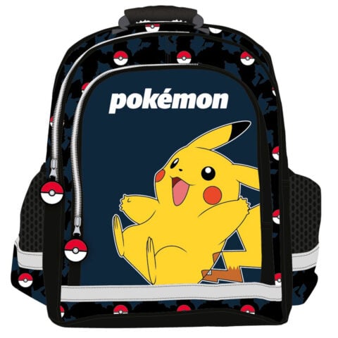 Σχολική Τσάντα Pokémon Pokeball Μπλε Μαύρο