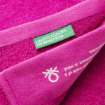 Πετσέτα μπάνιου Benetton ORGÁNIC BE Φούξια 50 x 90 cm Ροζ