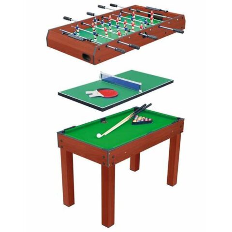 Τραπέζι πολλαπλών παιχνιδιών 120 x 80 x 61 cm 3-σε-1