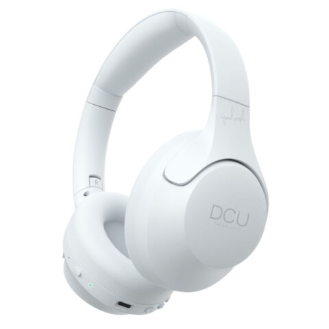 Ακουστικά Bluetooth DCU TRUE IMMERSIVE ANC Λευκό