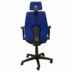 Καρέκλα γραφείου με κεφαλάρι  Montalvos P&C 942253 Μπλε