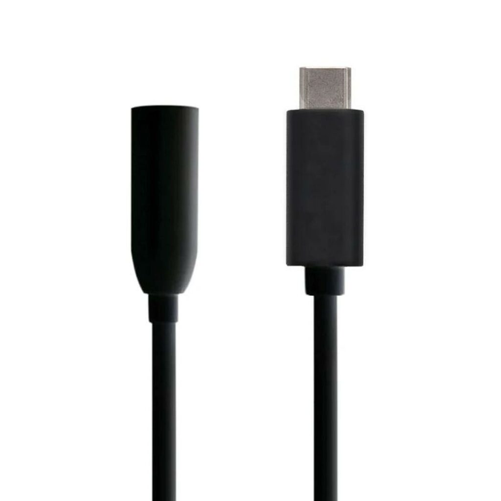 Αντάπτορας USB C σε Jack 3.5 mm Aisens A109-0348 Μαύρο 15 cm