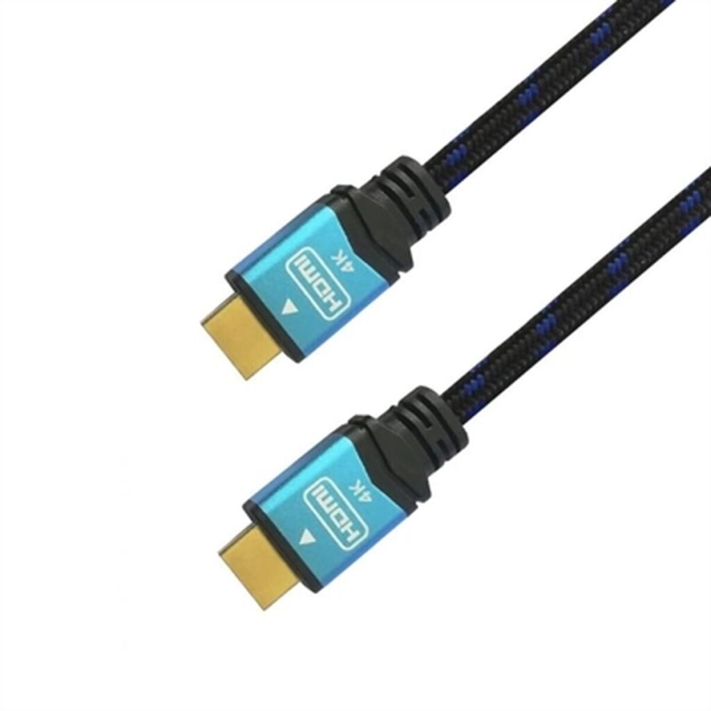 Καλώδιο HDMI Aisens A120-0358 4K Ultra HD Μαύρο/Μπλε