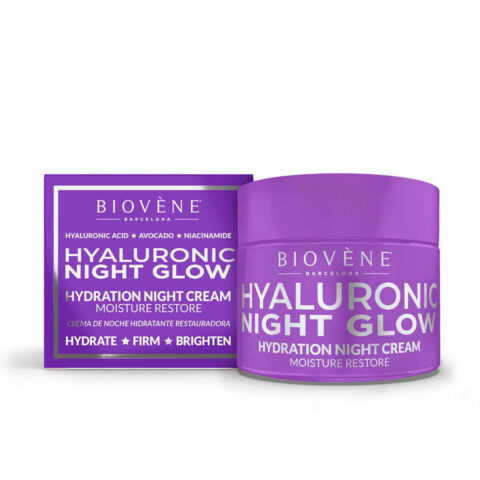 Κρέμα Νύχτας Biovène Hyaluronic Night Glow 50 ml
