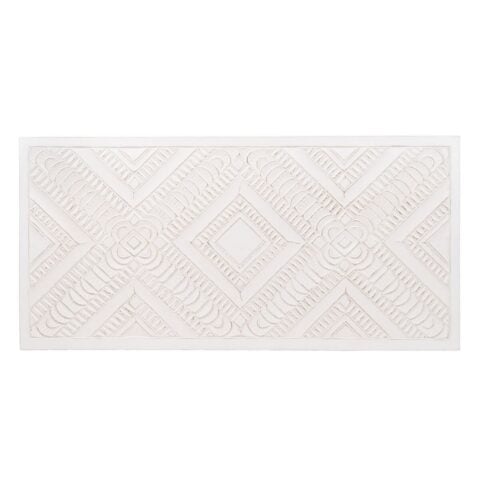 Κεφαλάρι κρεβατιού Λευκό Ξύλο MDF 160 x 80 cm