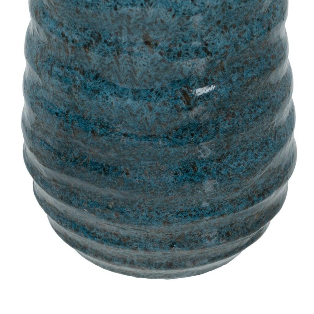 Βάζο Μπλε Κεραμικά 15 x 15 x 30 cm
