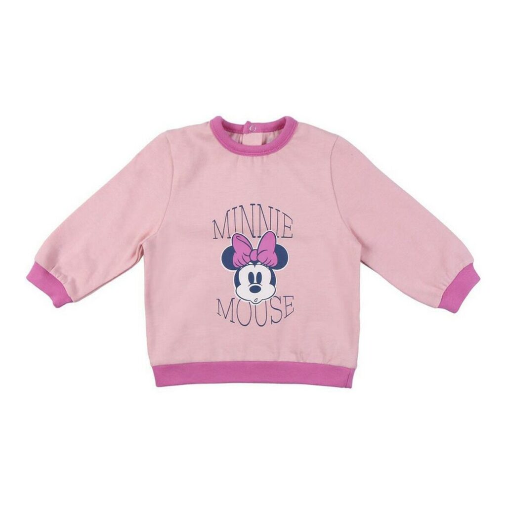 Παιδική Αθλητική Φόρμα Minnie Mouse Ροζ