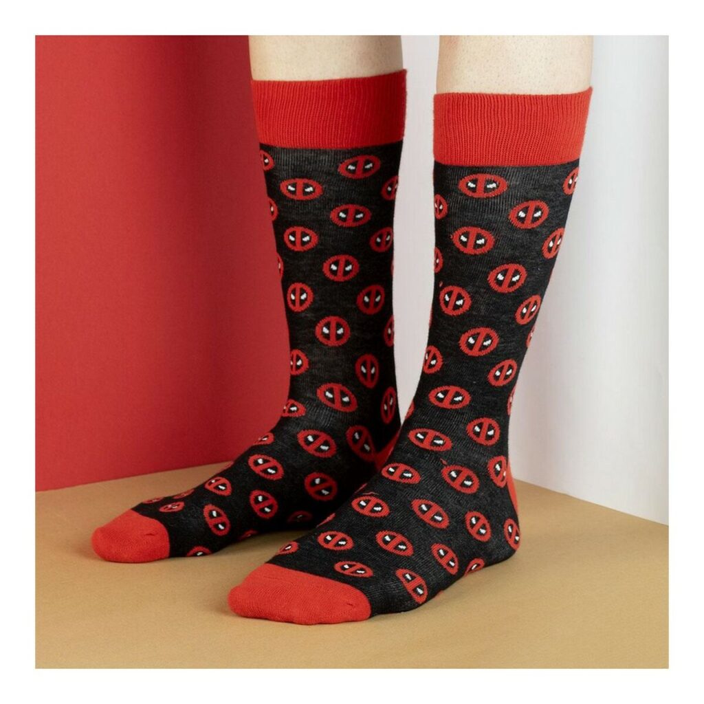 Κάλτσες Deadpool Μαύρο