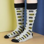 Κάλτσες Batman Για άνδρες και γυναίκες Ανοιχτό Γκρι