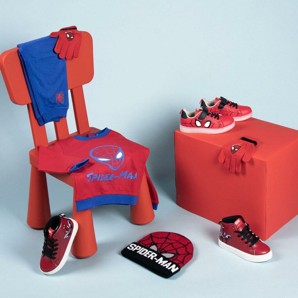 Παιδικές Κασυαλ Μπότες Spiderman Κόκκινο