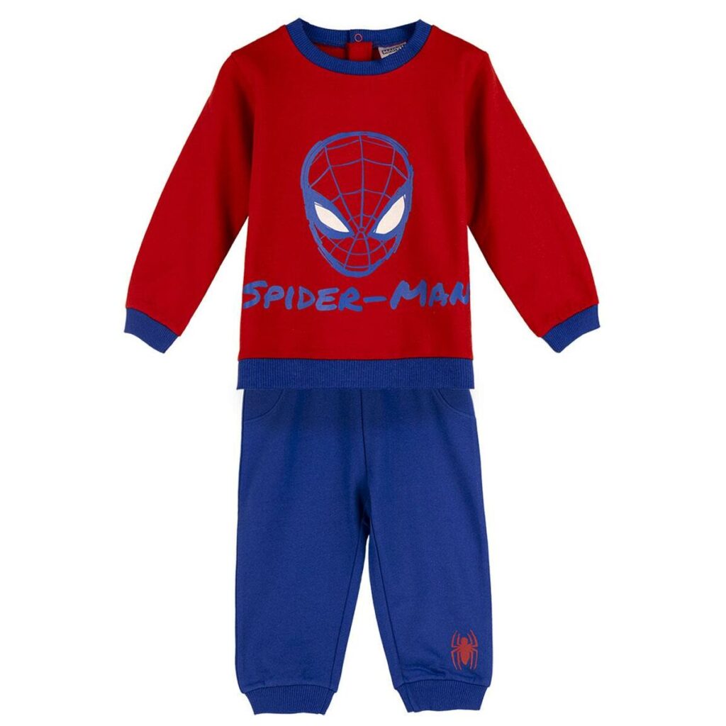 Παιδική Αθλητική Φόρμα Spiderman Κόκκινο Μπλε