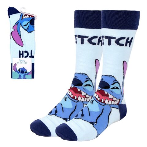 Κάλτσες Stitch Ανοιχτό Μπλε