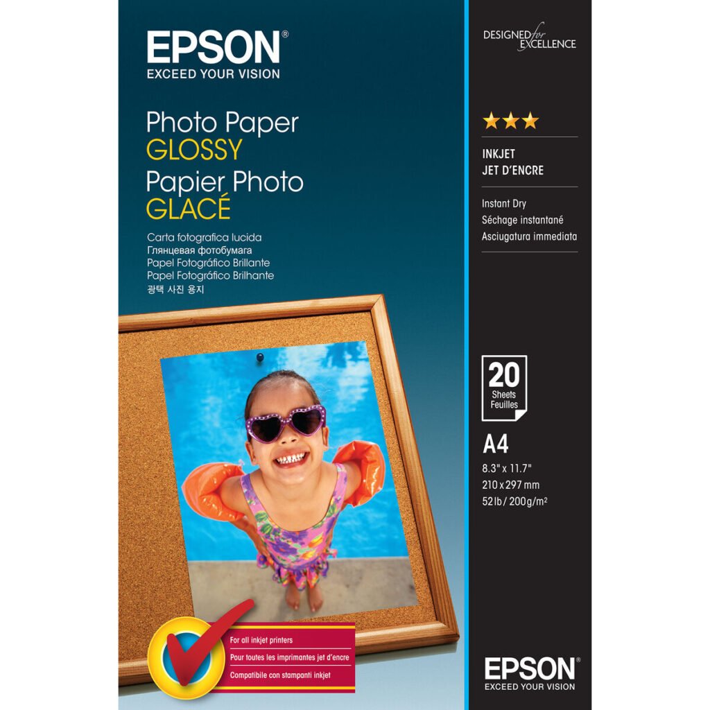 Πακέτο με Μελάνι και Φωτογραφικό Χαρτί Epson C13S042538