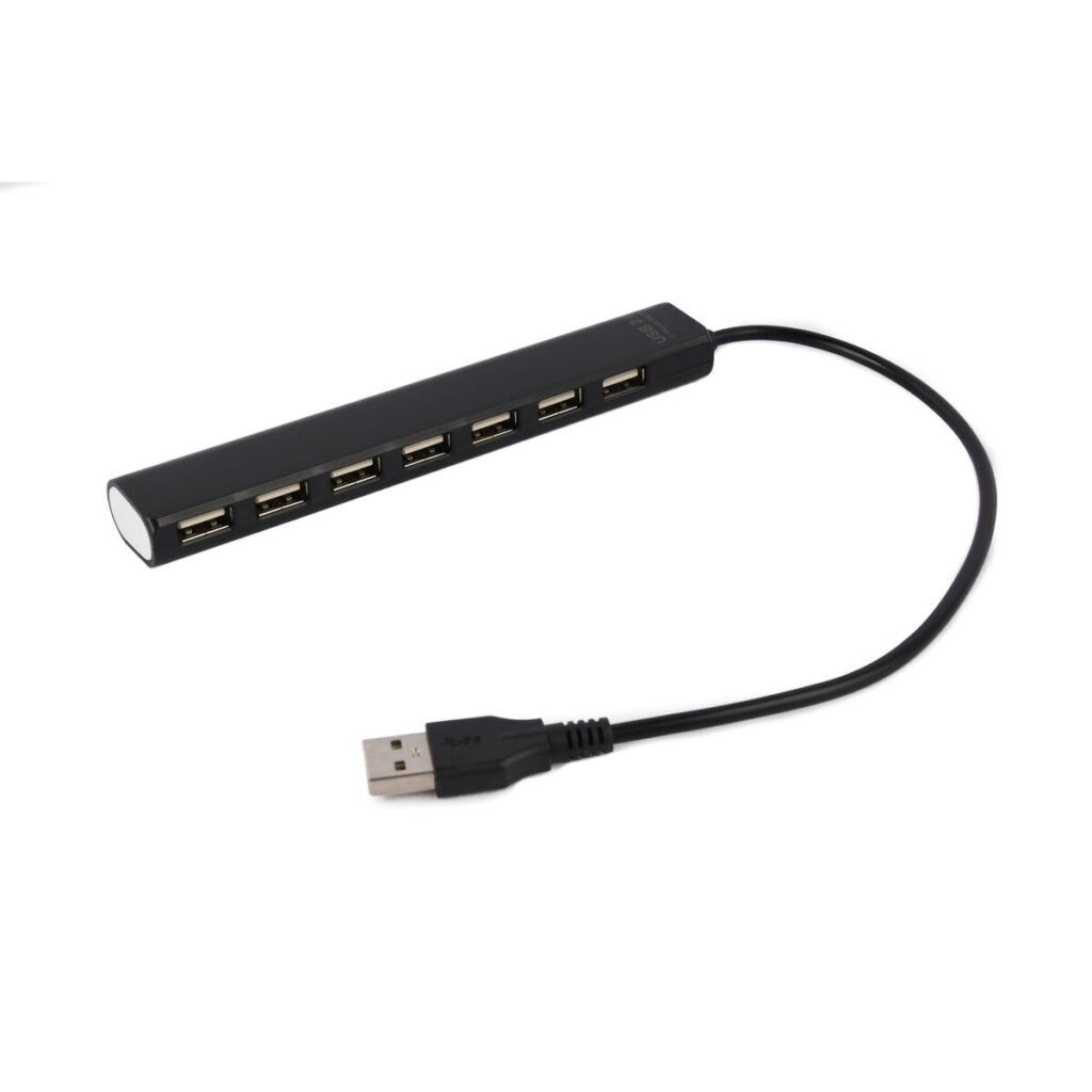 USB Hub GEMBIRD UHB-U2P7-04 Μαύρο