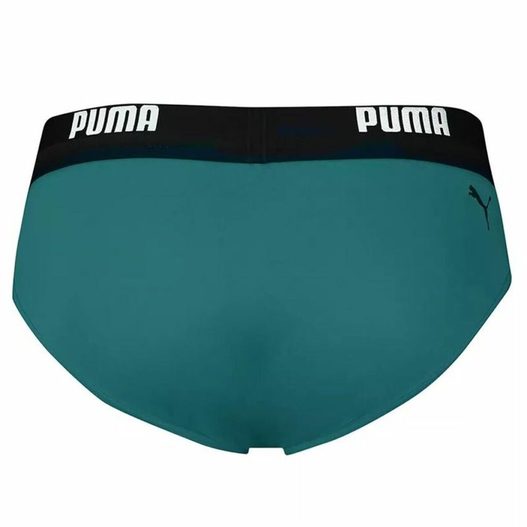 Ανδρικά Μαγιό Puma Swim Logo Brief Σκούρο πράσινο