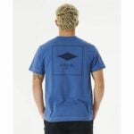 Μπλουζάκι Rip Curl Quality Surf Products Μπλε Άντρες