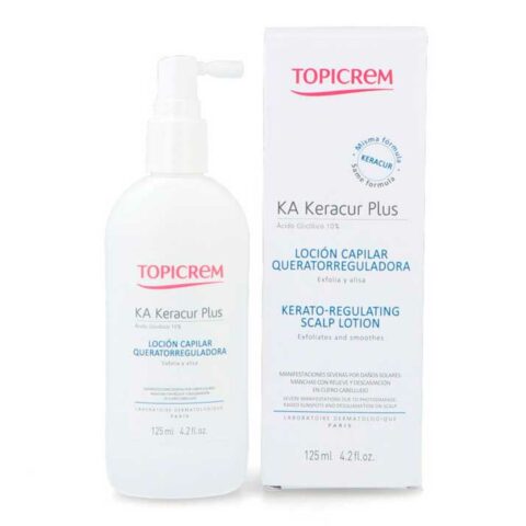 Λοσιόν για τα Mαλλιά Topicrem KA Keracur Plus Απολέπισης 125 ml