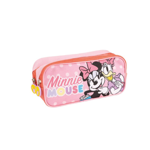 Διπλή Κασετίνα Minnie Mouse Ροζ 22