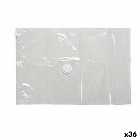 Σακούλες Κενού Αέρα Διαφανές Πλαστική ύλη 70 x 100 cm (36 Μονάδες)