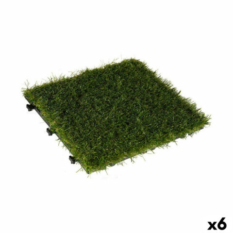 Πλακάκι που Ταιριάζει Χόρτο Πράσινο Πλαστική ύλη 30 x 3