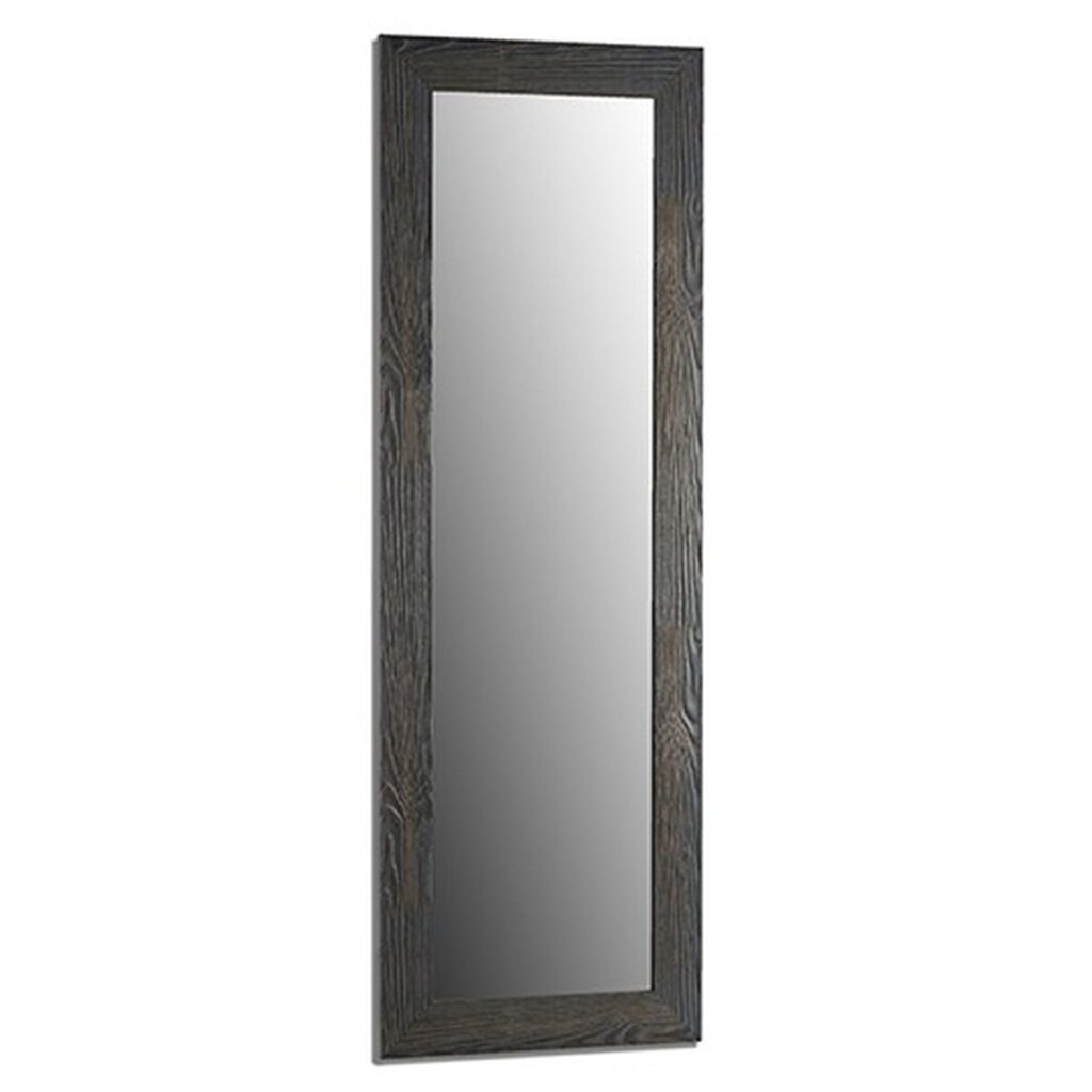 Τοίχο καθρέφτη Γκρι Ξύλο Γυαλί 46 x 136 x 2 cm (x2)
