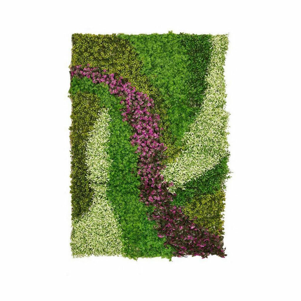 Σετ Κατακόρυφου Κήπου Λουλούδια Χωράφι Πολύχρωμο Πλαστική ύλη 100 x 5 x 150 cm (8 Μονάδες)