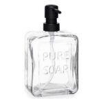 Διανομέας Σαπουνιού Pure Soap Κρυστάλλινο Διαφανές Πλαστική ύλη 570 ml (x6)