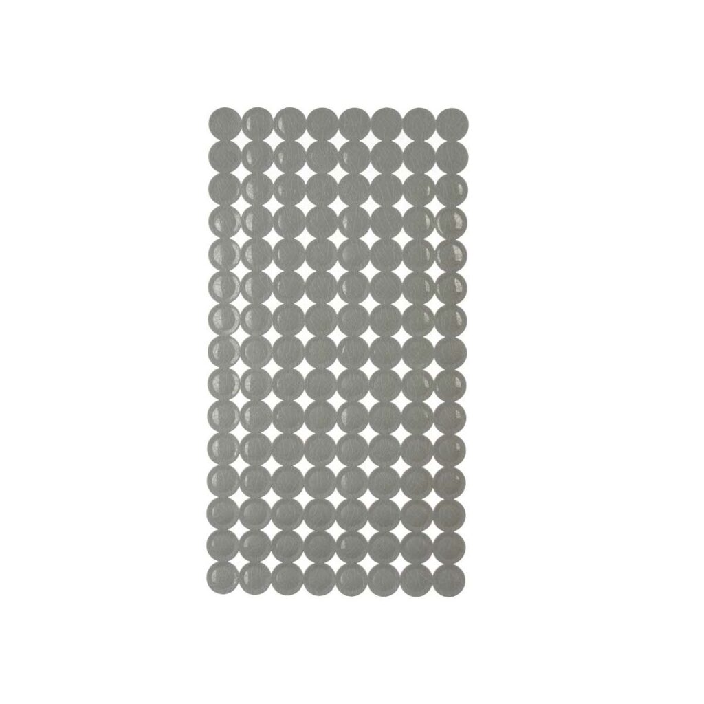 Αντιολισθητικό χαλί ντους Γκρι PVC 68 x 36 x 1 cm (x6)