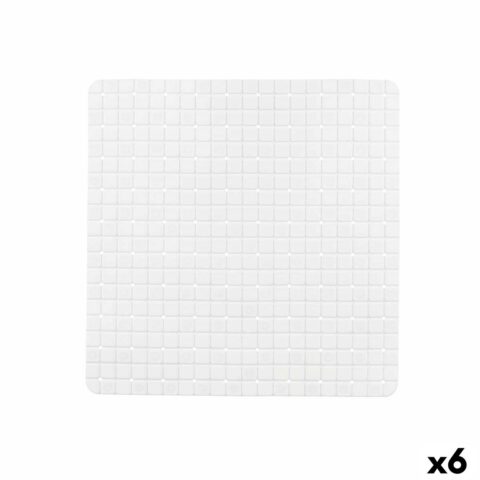 Αντιολισθητικό χαλί ντους Εικόνες Λευκό PVC 50