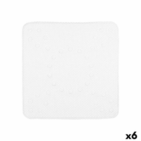 Αντιολισθητικό χαλί ντους Λευκό PVC 53 x 52