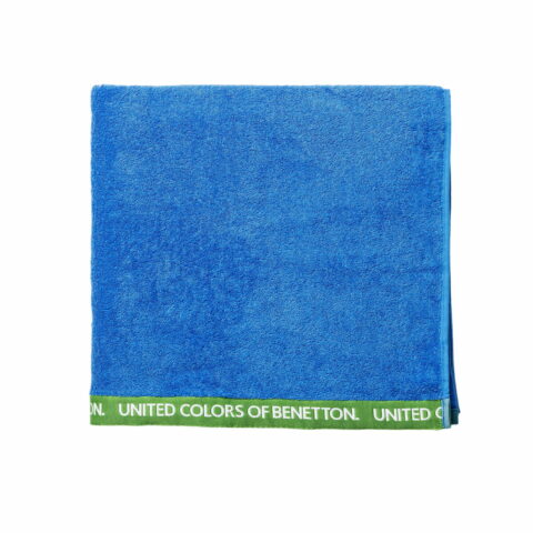 Πετσέτα θαλάσσης Benetton  BE NO VELOUR Μπλε 90 x 160 cm