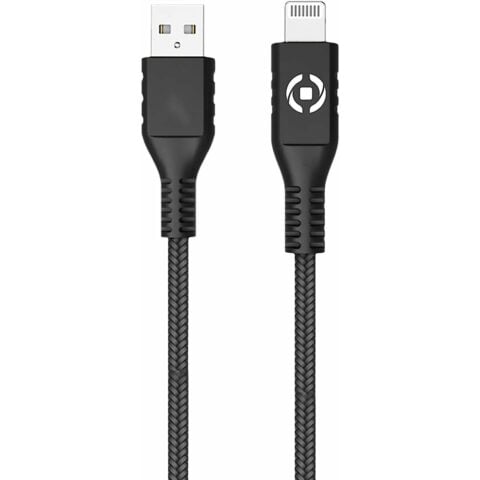 Καλώδιο USB σε Lightning Celly PL2MUSBLIGHT 2 m Μαύρο