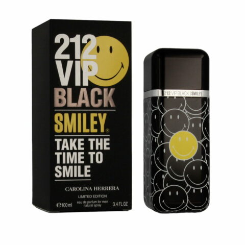 Ανδρικό Άρωμα Carolina Herrera EDP 212 VIP Black Smiley 100 ml