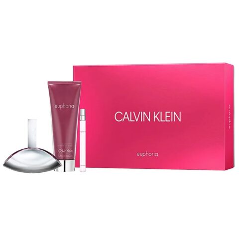 Σετ Γυναικείο Άρωμα Calvin Klein 3 Τεμάχια Euphoria