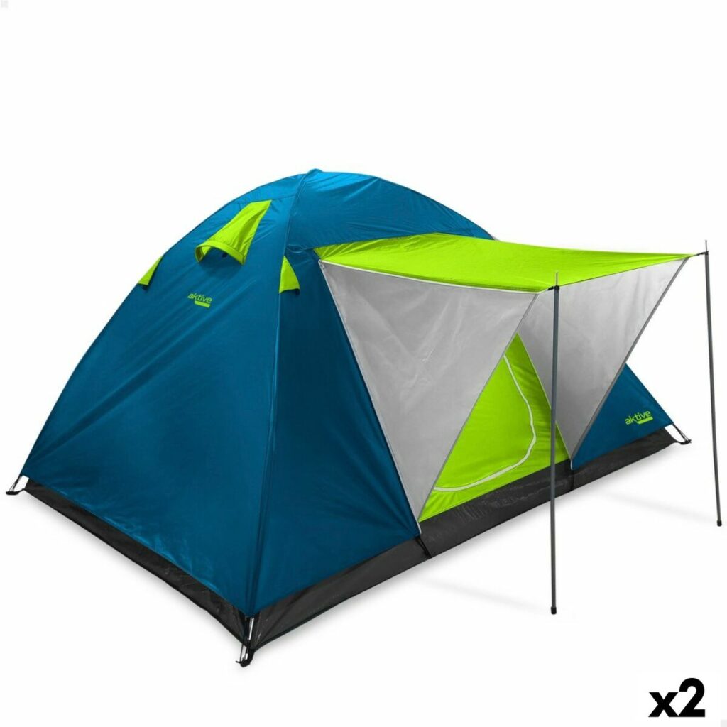 Camping Σκηνή Aktive Τέντα 240 x 130 x 210 cm (x2)