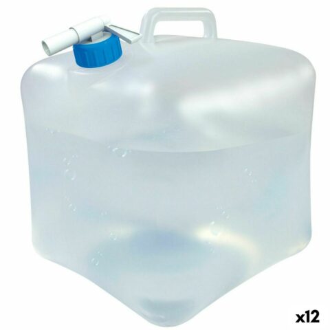 Μπουκάλι νερού Aktive πολυαιθυλένιο 10 L 22 x 26 x 22 cm (12 Μονάδες)