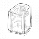 Κάλυμμα για Καρέκλα Aktive 66 x 120 x 66 cm πολυαιθυλένιο (x6)