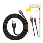 Baseus Cafule Cable USB Lightning 2A 3m (Black+Red)