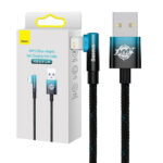 Baseus MVP 2 Lightning 1m 20W cable - (black-blue)