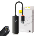 Network adapter Baseus Lite Series USB to RJ45 (black)