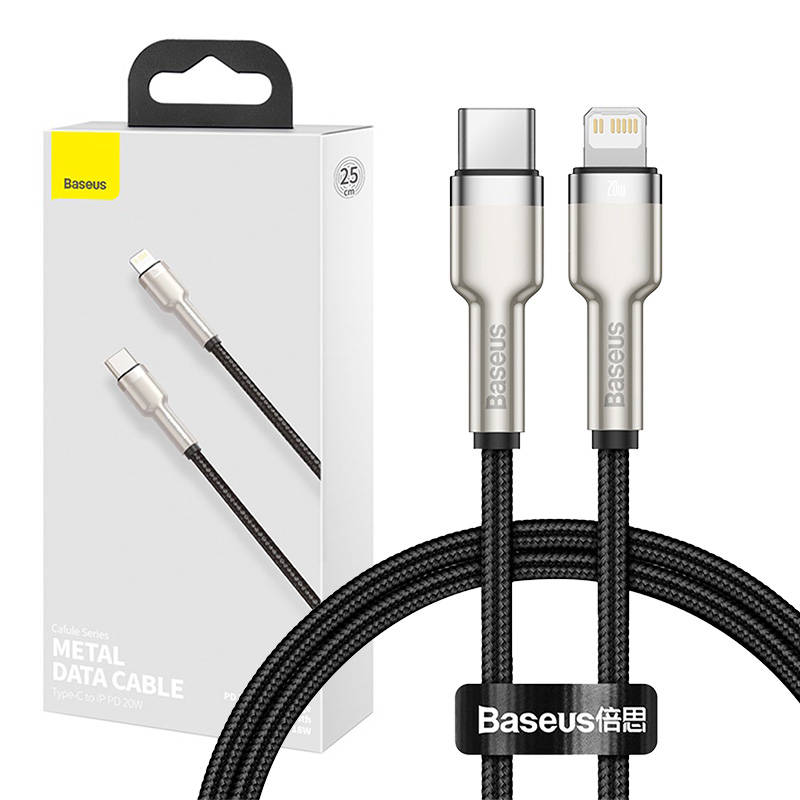 USB-C cable for Lightning Baseus Cafule