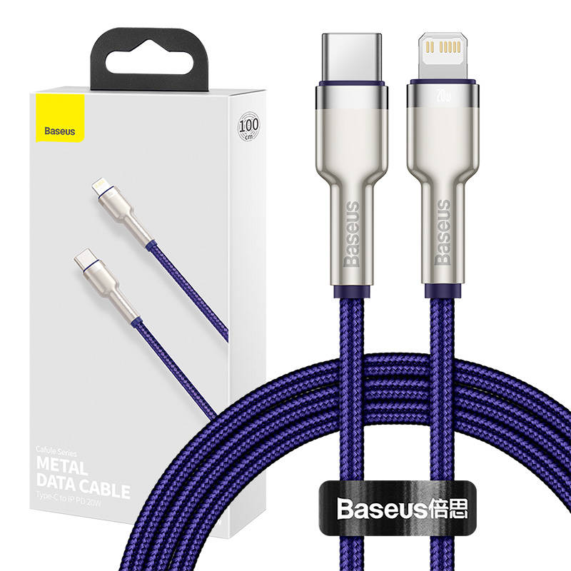 USB-C cable for Lightning Baseus Cafule