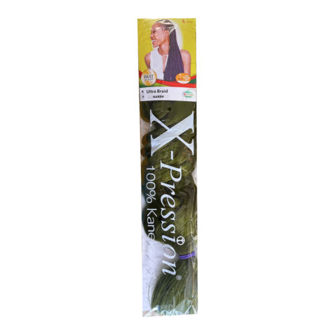 Extensions για τα Μαλλιά X-Pression Pression Marsh Πράσινο Συνθετικό