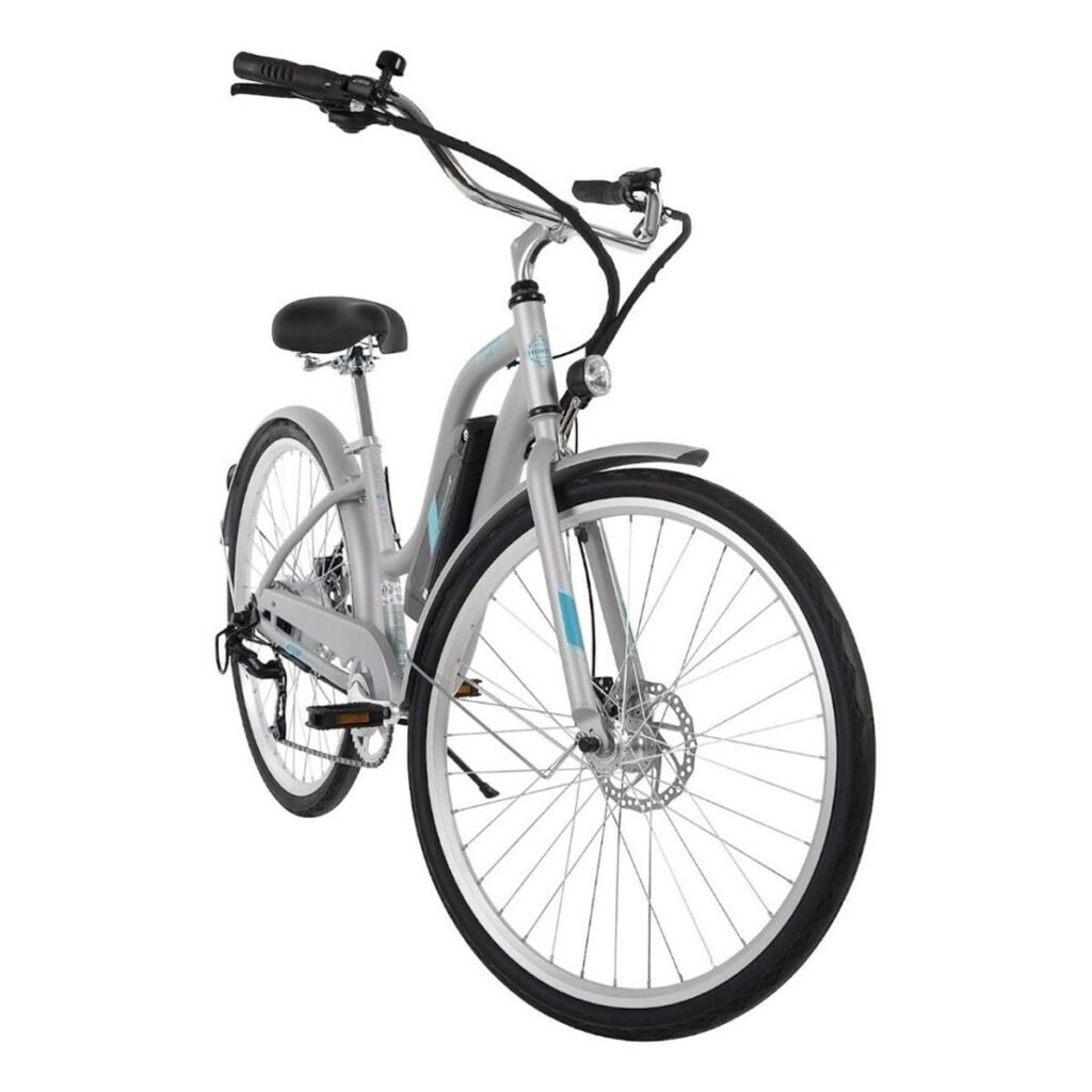 Ηλεκτρικό Ποδήλατο Huffy Everett+ Ασημί 250 W 350 W 27